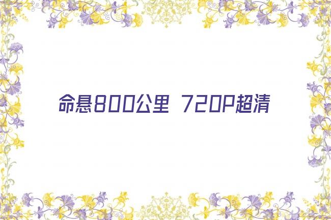 命悬800公里 720P超清剧照